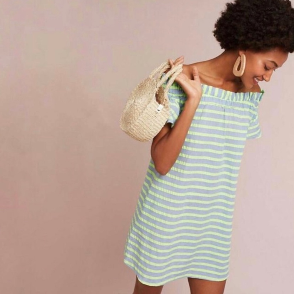 ANTHROPOLOGIE/ corey lynn calter striped dress